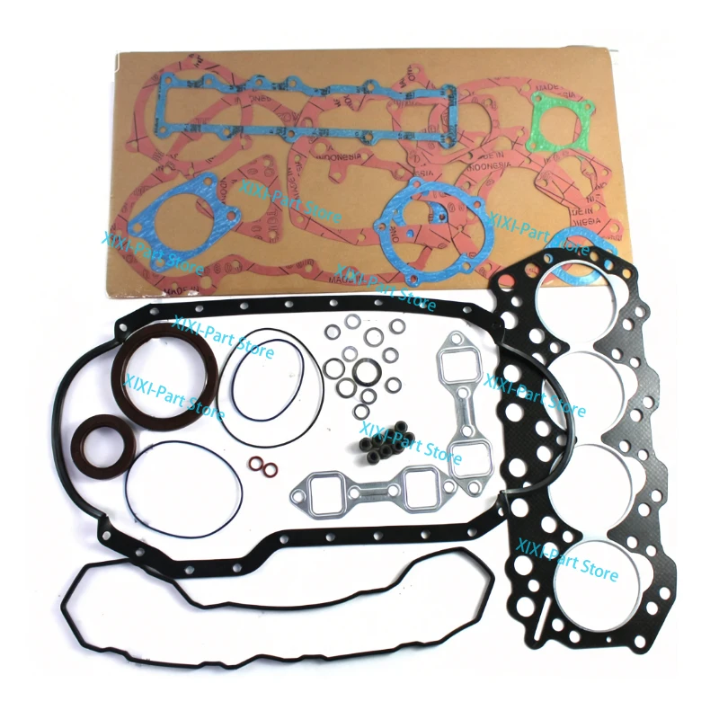 

S4Q2 Full Gasket Kit Set For Kubota Engine Piston Ring Head Gasket Overhaul Rebuild Kit