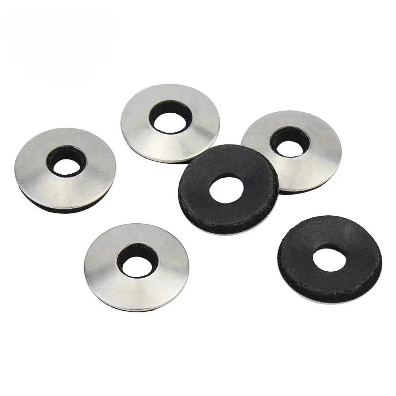 Rondelles imperméables EPDM rondelles antidérapantes joint de queue de forage rondelles d'étanchéité composites plaine 304 acier inoxydable/aluminium/acier au carbone