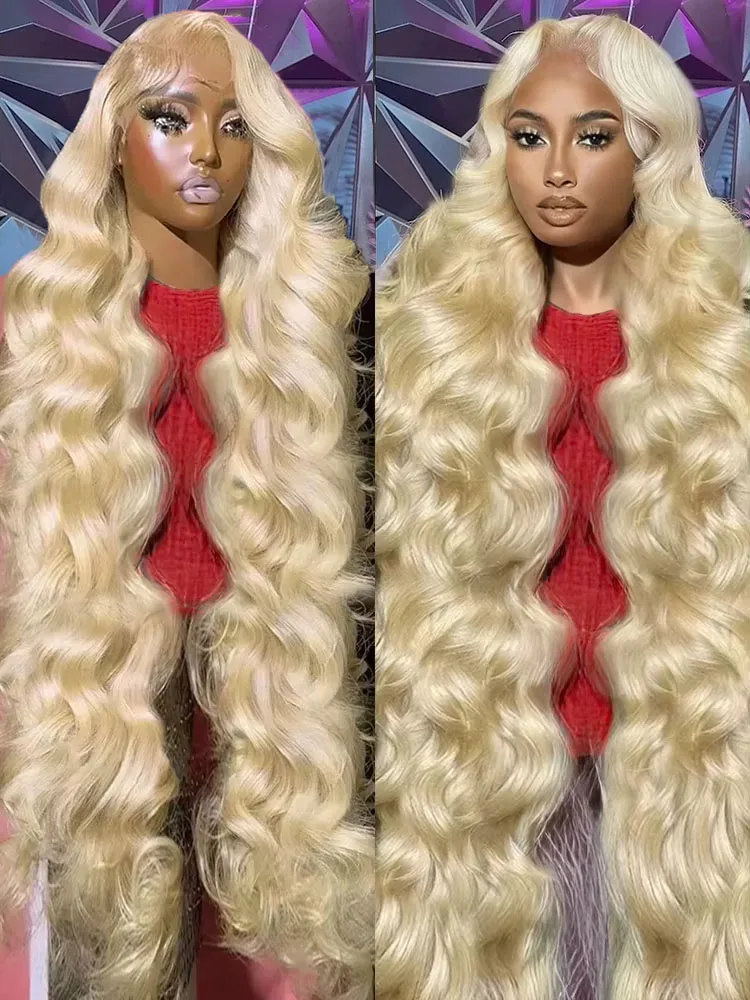

Mossily 613 Honey Blonde Body Wave 13x7 HD Lace Frontal Human Hair Wigs Transparent Color 13x4 Lace Frontal Wig For Black Women