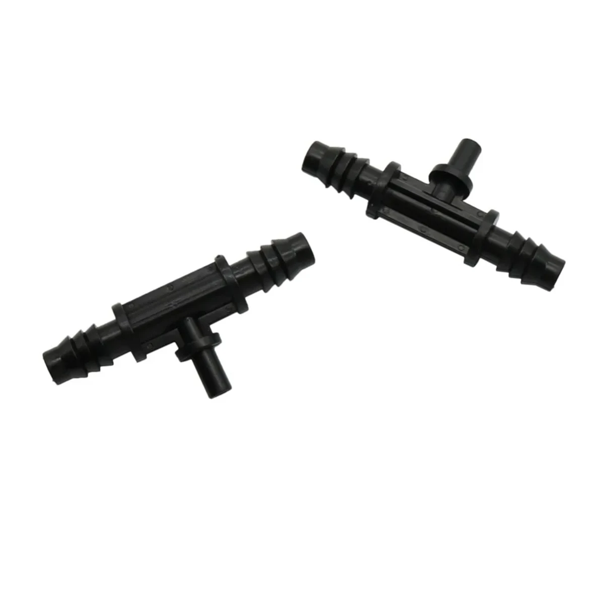 8/11mm Hose 3-way Connectors 6mm Flat Interface Mist Nozzle Tee Garden Irrigation Atomization Dust Removal Splitter 5/20/100Pc