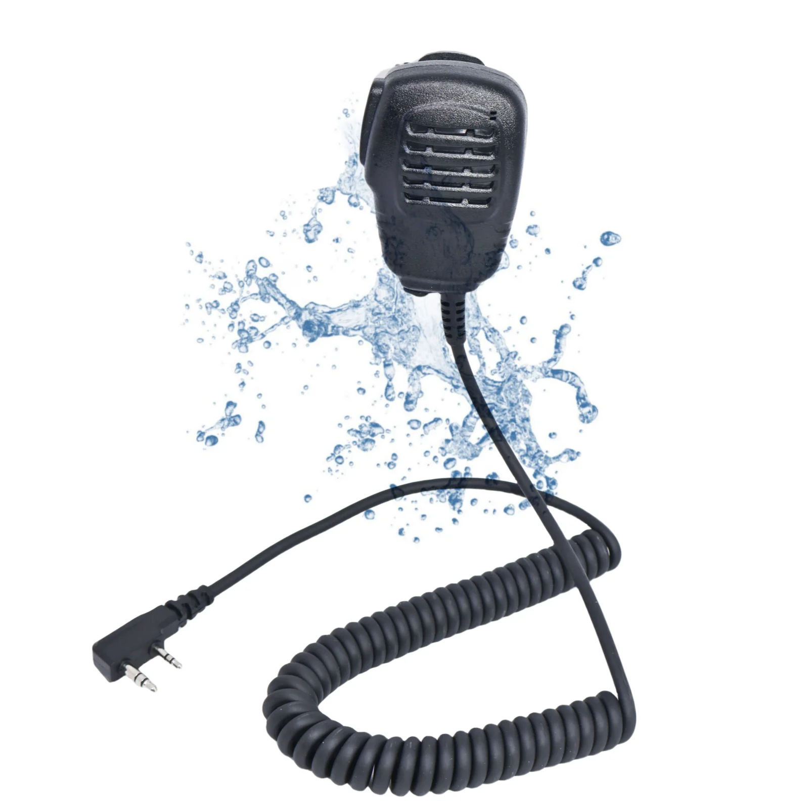 IP54 Seaker Microphone for KENWOOD Baofeng Radios WOUXUN KG-UVD1P TYT KG-UV6D KG-819 KG-UV8D 2PIN