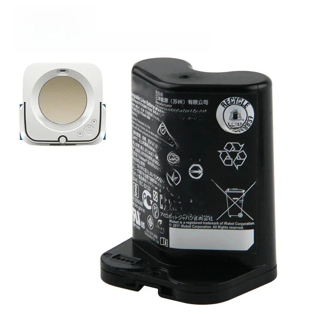 Oryginalna wymienna bateria do iRobot Braava Jet M6 abl-c oryginalna bateria 1775mAh — zdjęcie produktu 7