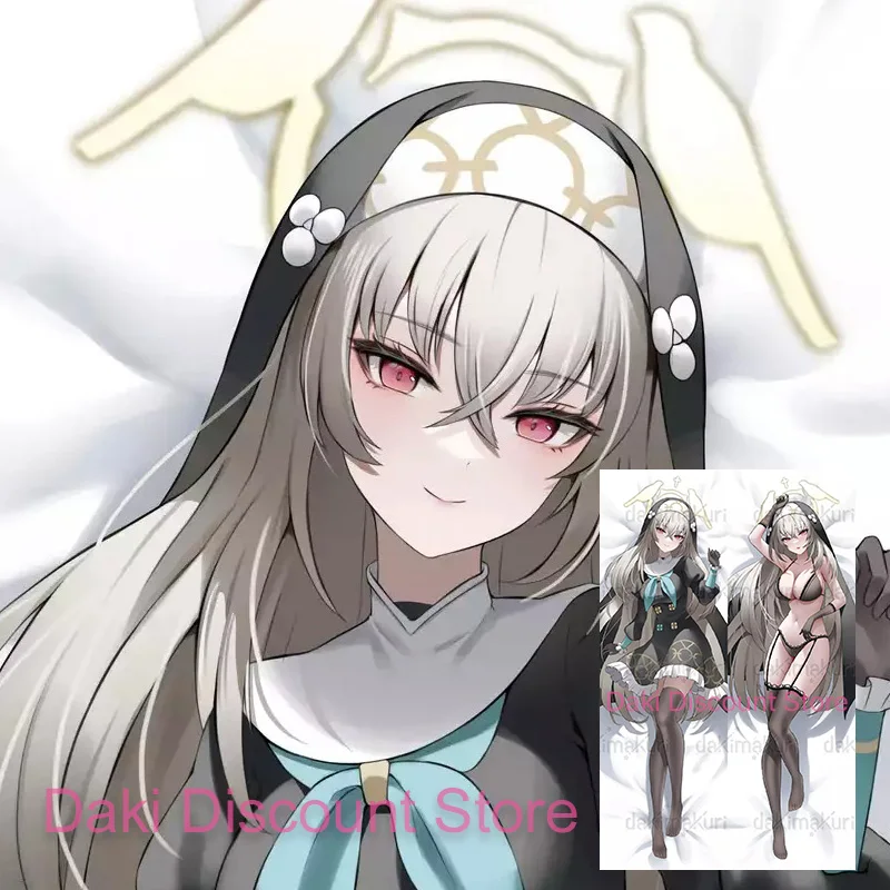 

Dakimakura Utazumi Sakurako Blue Archive аниме двусторонний принт наволочка для тела в натуральную величину наволочка подарок