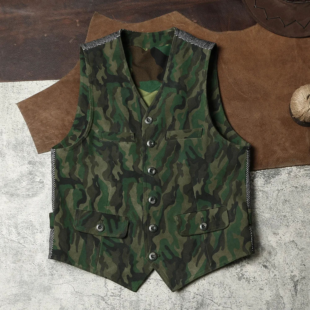 

DSV298 Super Offer! Asian Size Quality Cow Skin Waistcoat Leather Vest