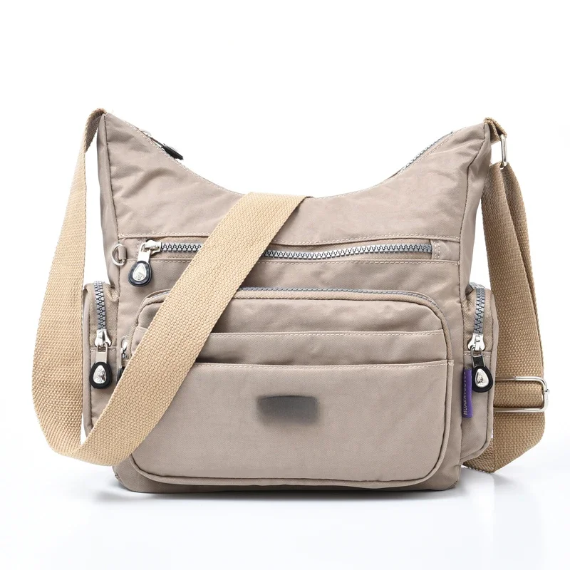 Multi-kieszenie damska torba na ramię damska torba podróżna wysokiej jakości damska torba nylonowa torebka CrossBody torebka Bolsas — zdjęcie 2