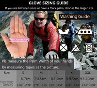 MOREOK -10℃ Winter Gloves Knitted Warm Thermal Gloves Touchscreen Bike Gloves Silica Anti-slip Bicycle Cycling Gloves Men Women - Image 6