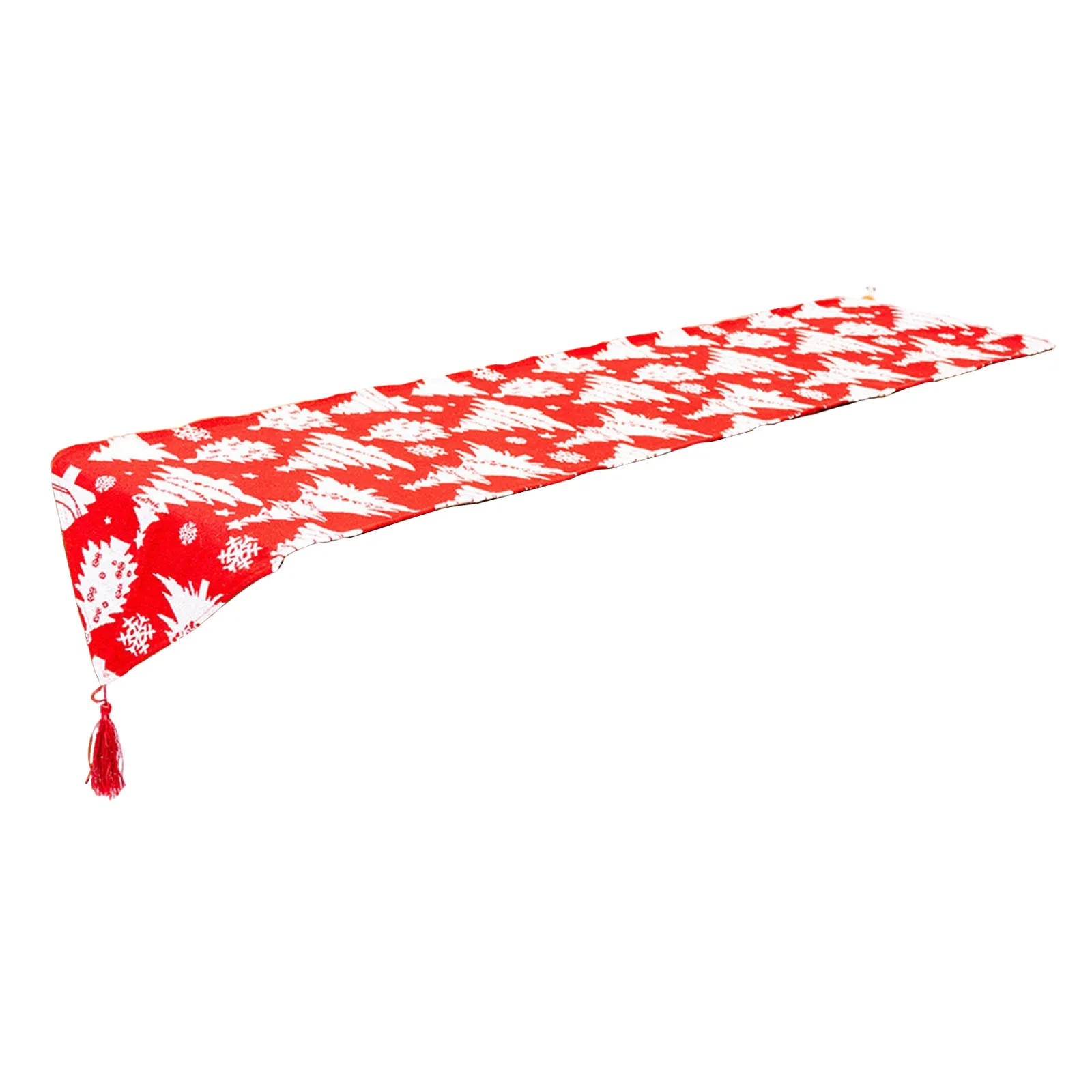 

Рождественская дорожка для стола, ужин, домашний журнальный столик, фестиваль, крышка для кухонного стола, прямоугольная скатерть, праздничная праздничная столовая