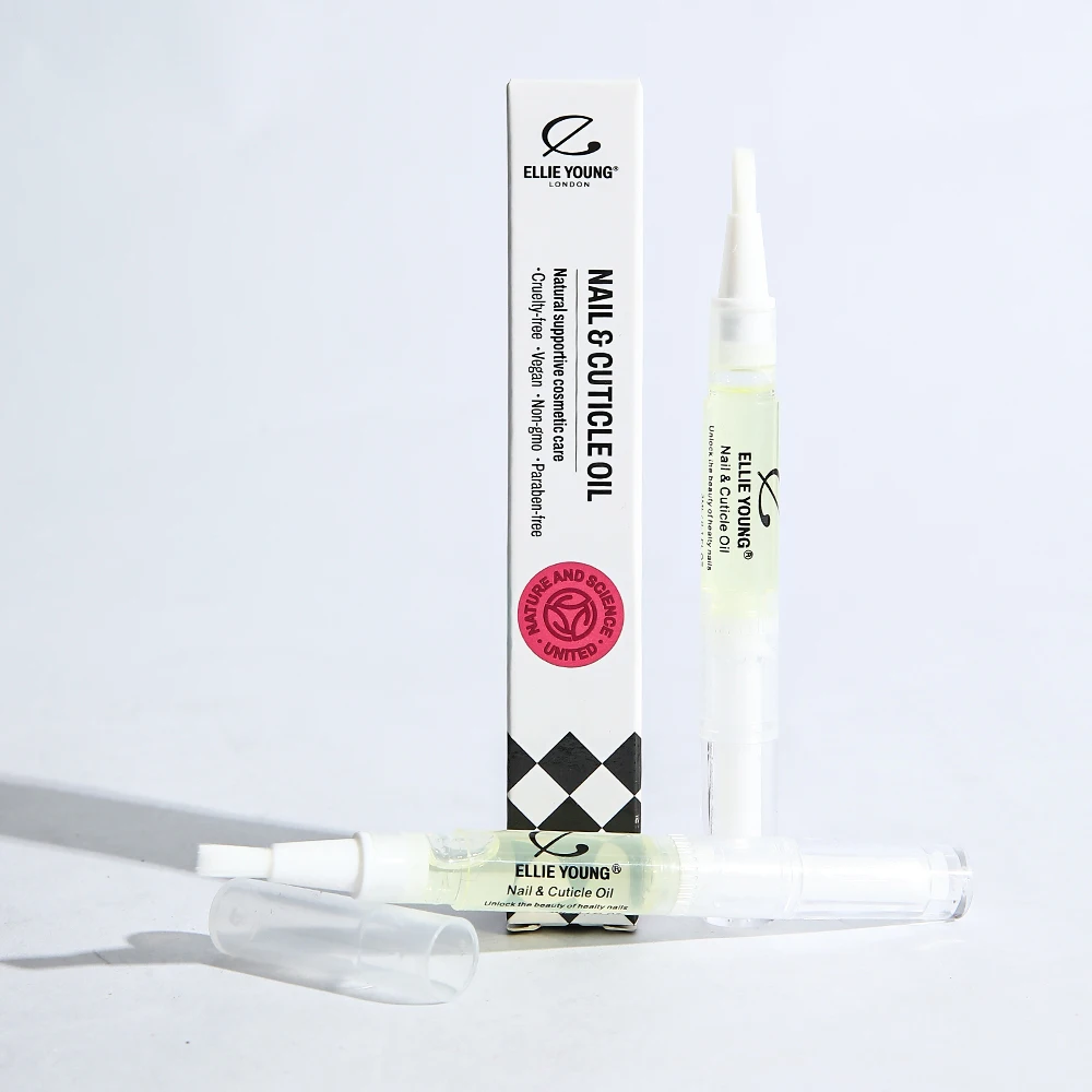 Ellie Young 3 ml nagel- en nagelriemolie, hydraterend en groei, hydraterend, versterkend, stimulerende nagelriemolie