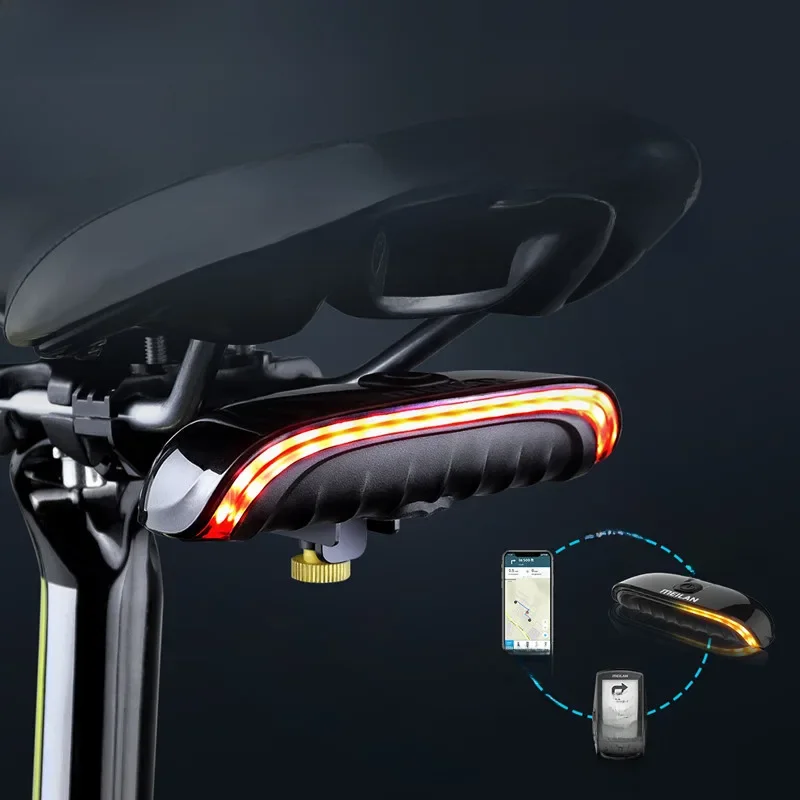 AliExpress Meilan CuteEye X3 Bicycle Light Bluetooth Smart Brake Sensing Road Bike Rear Lights Auto Turn Lamp 8