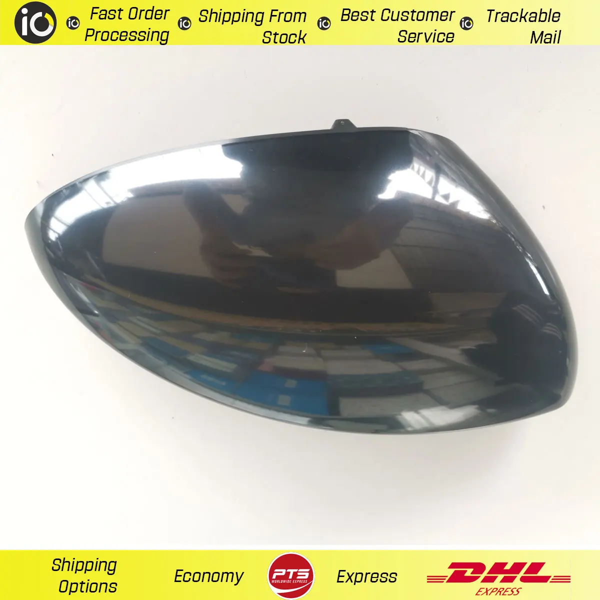 Black Exterior Mirror Cover Right Side 963747602R for Jogger Sandero III Stepway III Taliant