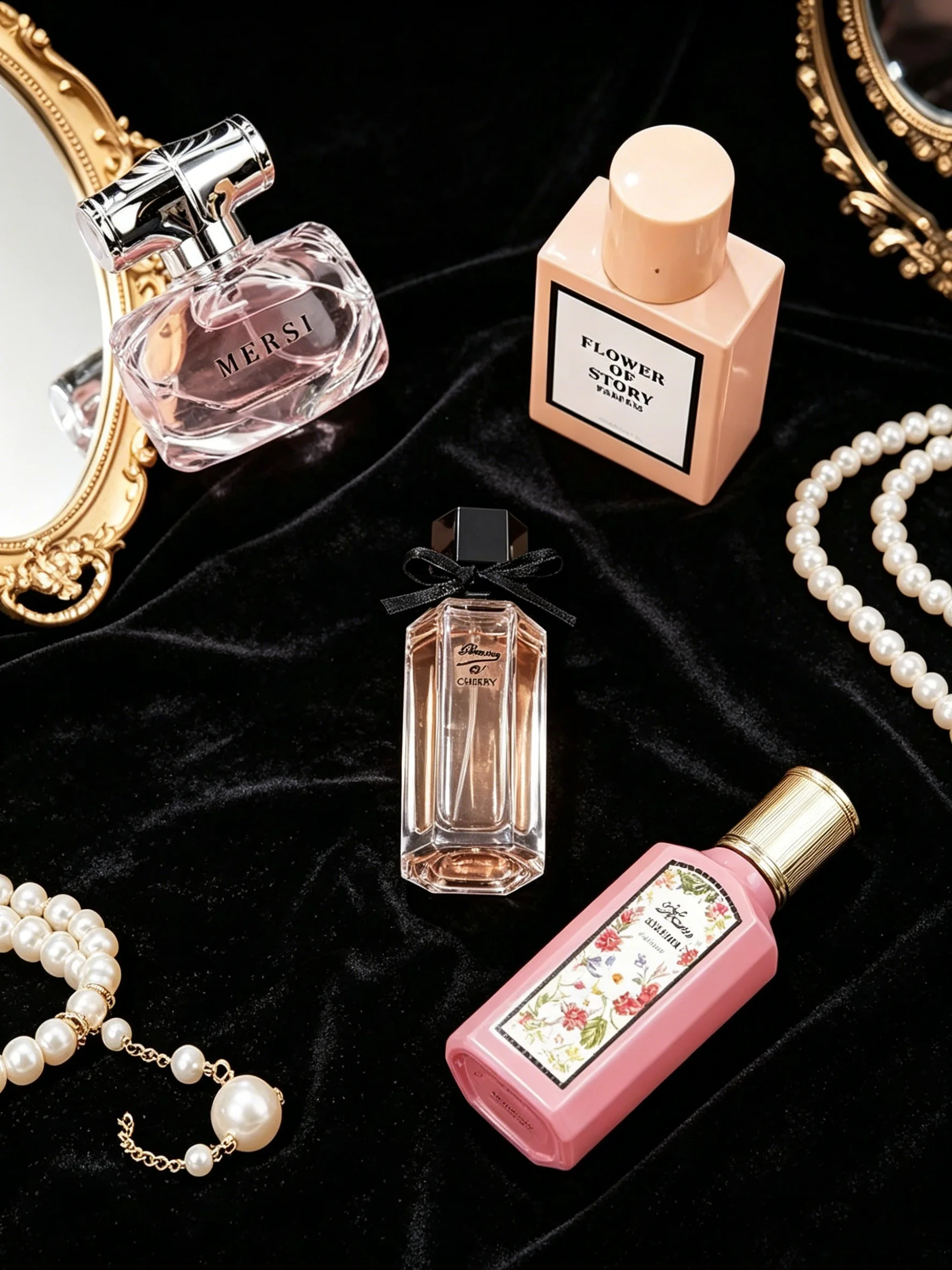 4-Piece Unisex Perfume Gift Set | Premium Portable Design, Long-Lasting Floral Aroma with Enchanting Lingering Scent