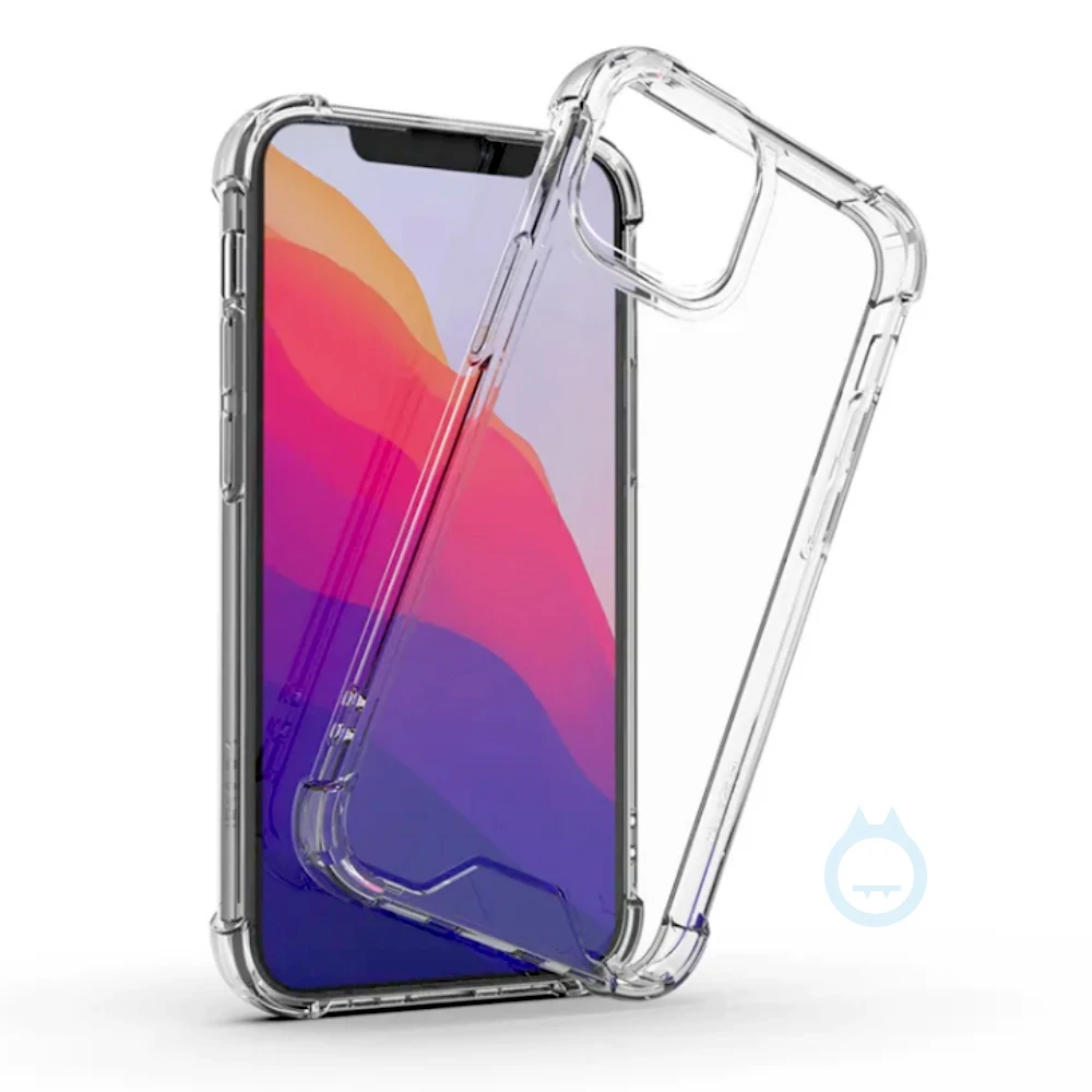 [Everything] Gelhard Air Cushion Discoloration-Free Transparent Bumper Case for iPhone 11 12 13 14 15 16 Pro Max Galaxy S25 S20 21 22 23 24 A15 Plus Wool