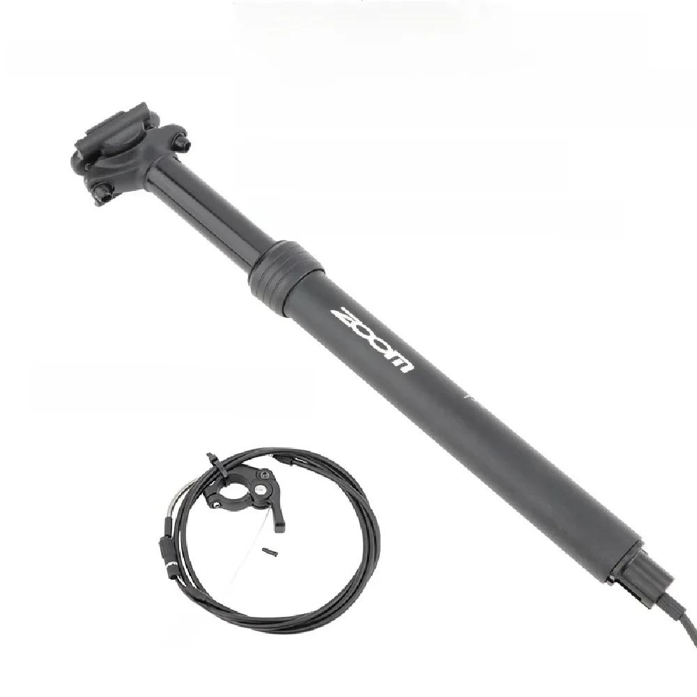 AliExpress Zoom ZOOM Bicycle Dropper Seatpost 27.2-33.9MM Internal Routing  80mm Travel For MTB Gravel/Road Bikes Winter Cycling Accessories