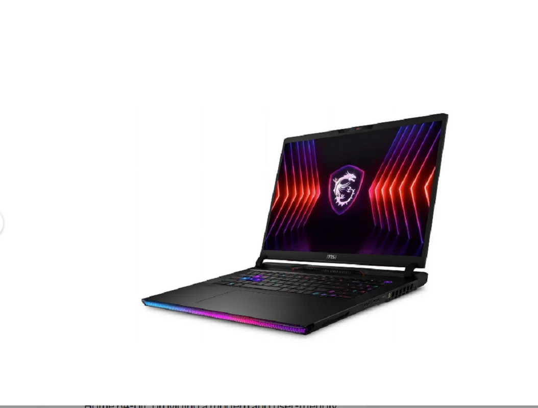 

Самый продаваемый игровой ноутбук MSIss Raider GE78 HX 17,3 QHD + 240 Гц Core i9-13980HX, RTX 4090, 64 ГБ DDR5