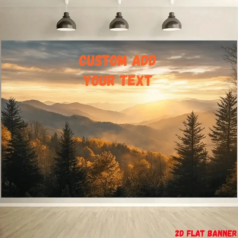 1 Custom Banner. Custom Printed Vinyl Banner That Can Print Your Logo, Text, Or Images, Suitable For Business Advertising.
