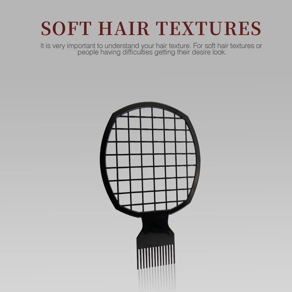 Naturhaar-Styling-Tools - Twist Wave Haarstyling-Tool, ABS-Griff, Geeignet für Afrikanische Twists und Locken, Naturhaar-Styling, Haarstyling | Kamm in Schwammform | Langlebige Haarstyling-Werkzeuge, Haarstyling-Werkzeuge – Detail 7