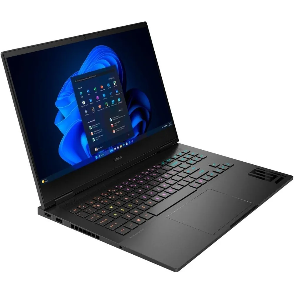 HP Omen 게임용 노트북, 인텔 코어 i9-13900HX,64GB RAM,4TB SSD, 지포스 RTX 4060, 윈도우 11 홈, 블랙, 게이밍 마우스 포함, 16 인치