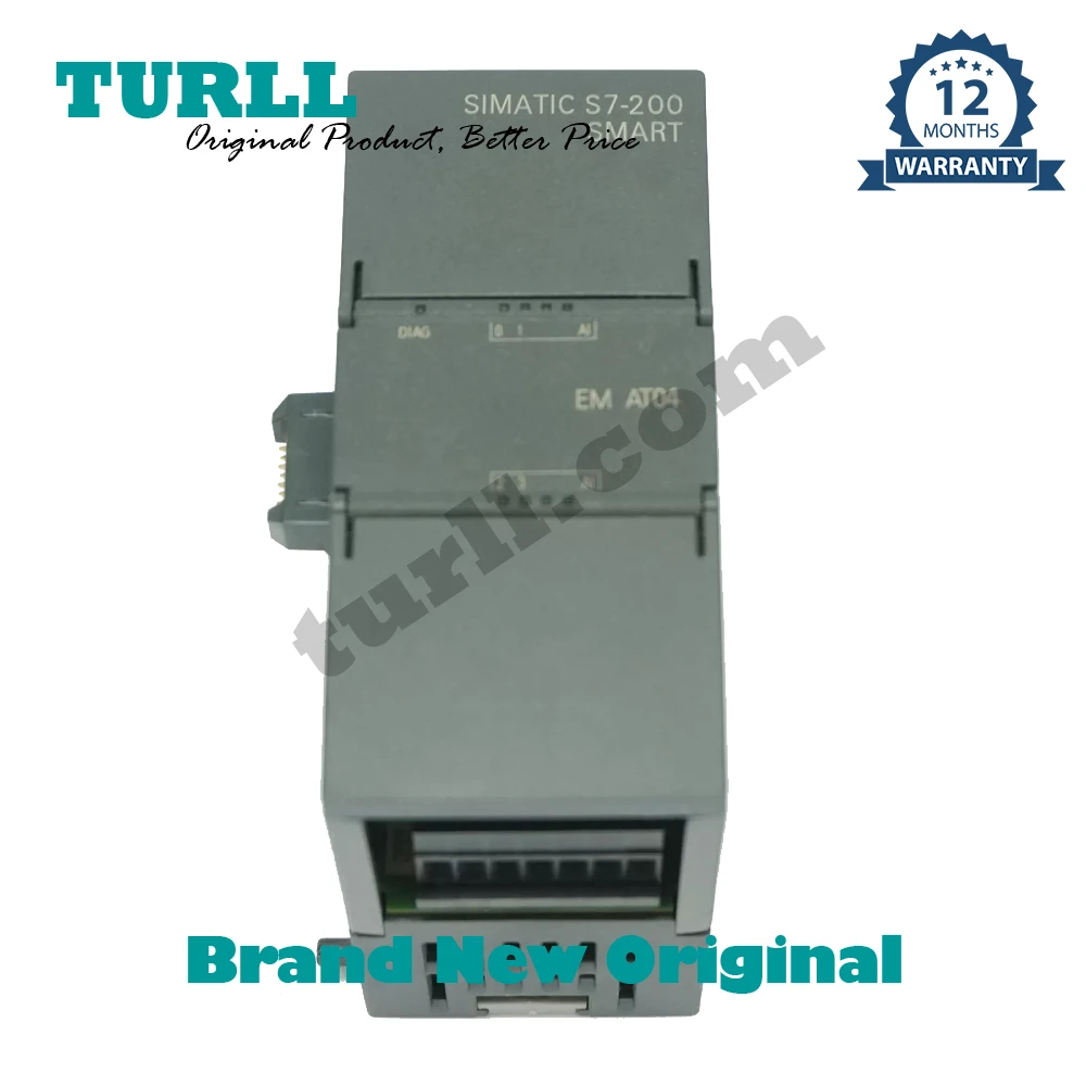 6ES7288-3AT04-0AA0 6ES72883AT040AA0 SIMATIC S7-200 SMART, Analog input SM AI04, 4 AI Original Brand New SIEMENS