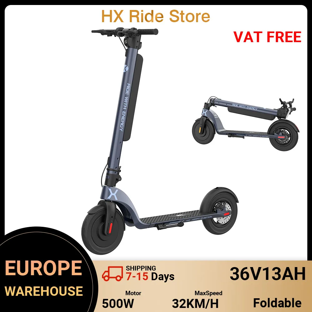 HX X8 Leistungsstarker Elektroroller 500W E-Scooter 13Ah 36V Elektroroller …