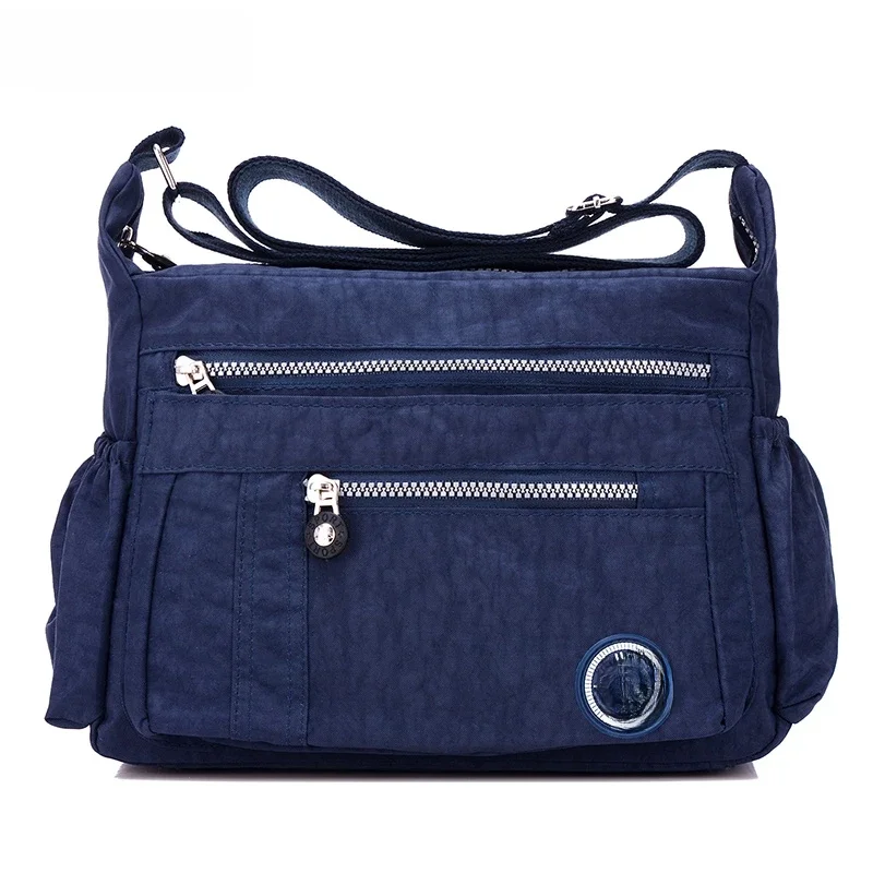 Luksusowe torebki damskie wodoodporne nylonowe torby na ramię Top na co dzień torebka damska torba podróżna damska torba Crossbody — zdjęcie 2