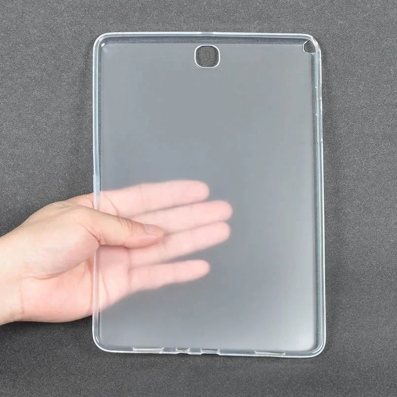 Etui TPU do Samsung Galaxy Tab A 9.7 cala SM-T550 T555 przezroczysty, odporny na wstrząsy Tablet miękka tylna pokrywa ochronna powłoka zderzaka — zdjęcie produktu 7