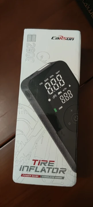 VanVolt AirGo™ Cordless Digital Tyre Inflator - Portable 150 PSI Air Pump photo review