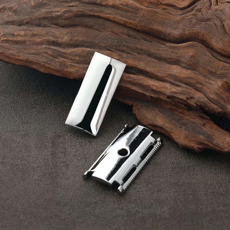 Yaqi Heritage Men's 1.50mm Chr - Safety Razor Handle ulasan dan harga
