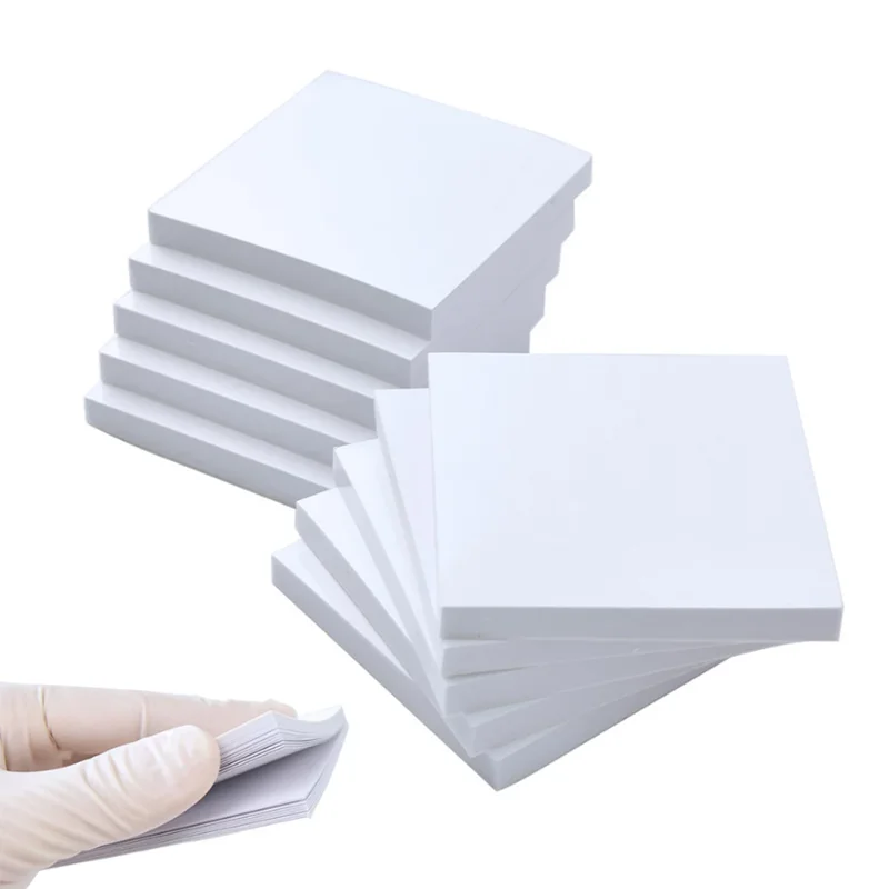 50 Sheets Dental Disposable Mixing Paper Denture Laboratory Cement Powder Pad Paper Dentist Material Thickening L/M/S