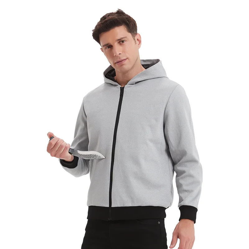 2022 Anti-stab Military Tactical Safe Jacket Bodyguard Police Businessman Outdoor invisible Self-defense fashion Casual Coat