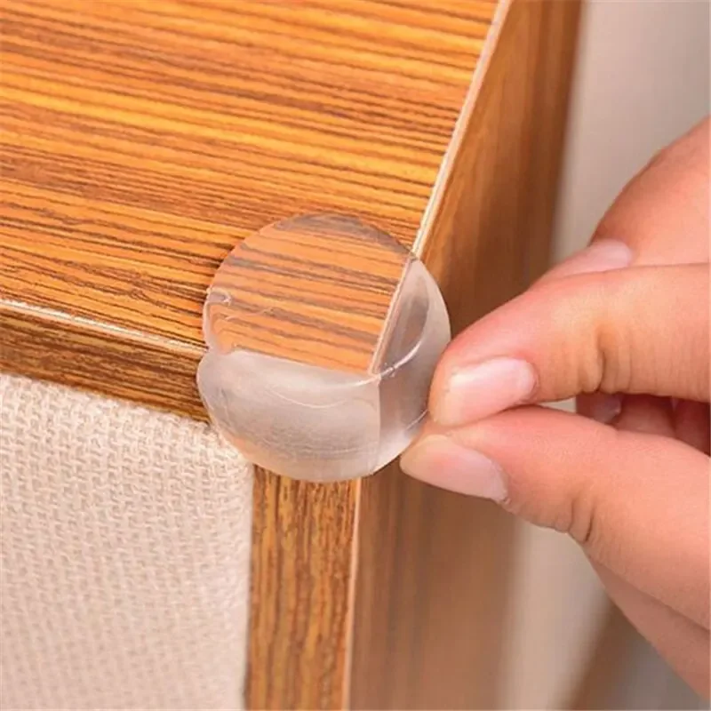 12Pcs Criança Segurança Do Bebê PVC Protector Table Corner Edge Protection Cover Anticollision Edge