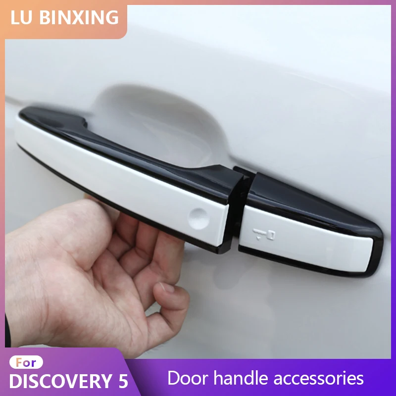 

be suitable for Land Rover Range rover Sport L494 Vogue L405 Discovery 5 Evoque Replacement Parts LHD 4pcs Car Door Handle Trims