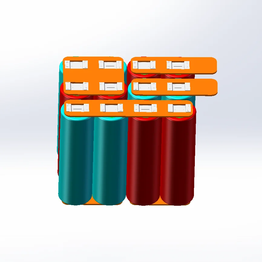 WELLGO  DIY Drone Battery Pack Copper Strips, Copper Busbars, High Current & Oxidation Resistant for 21700 Battery Cells