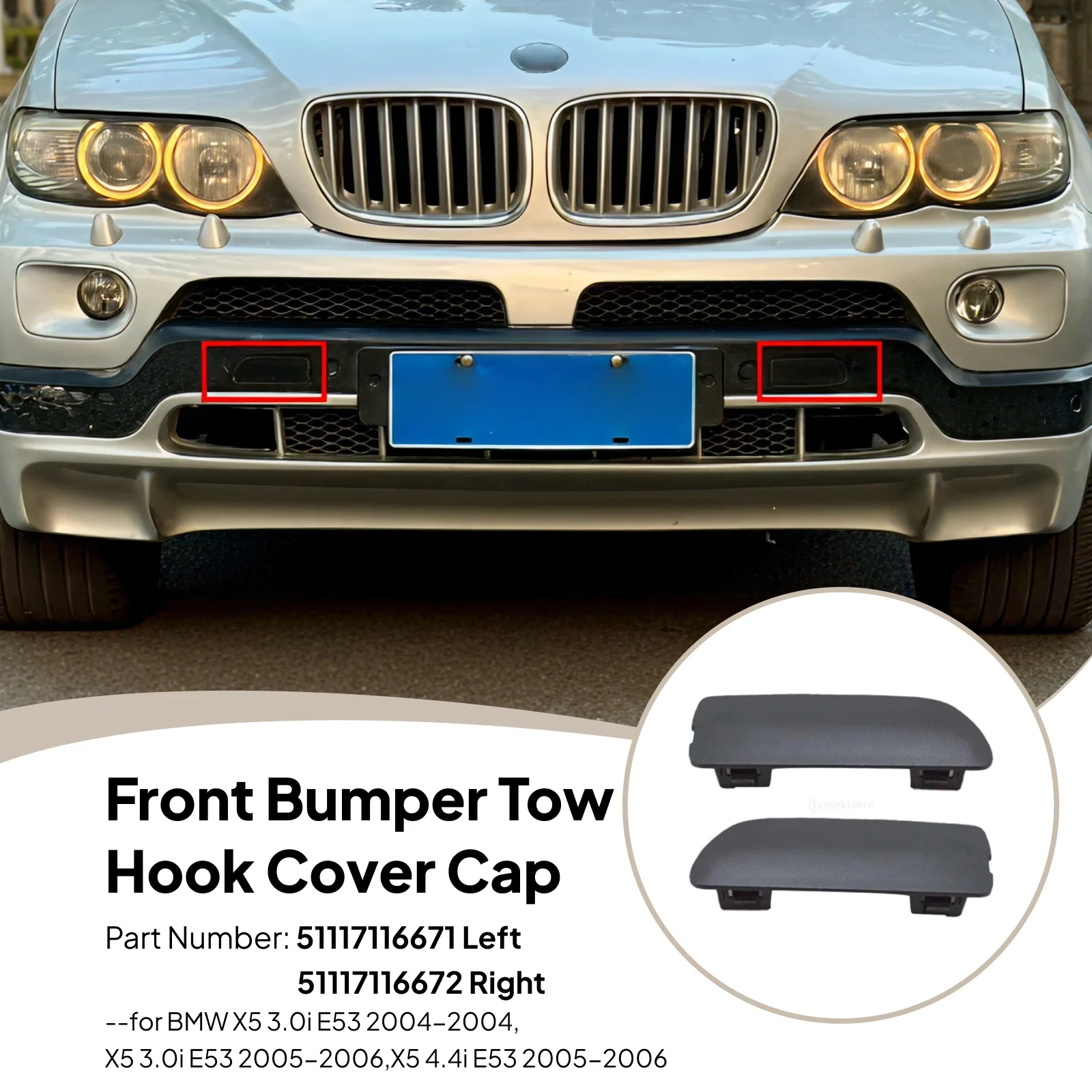 Front Bumper Tow Ho…