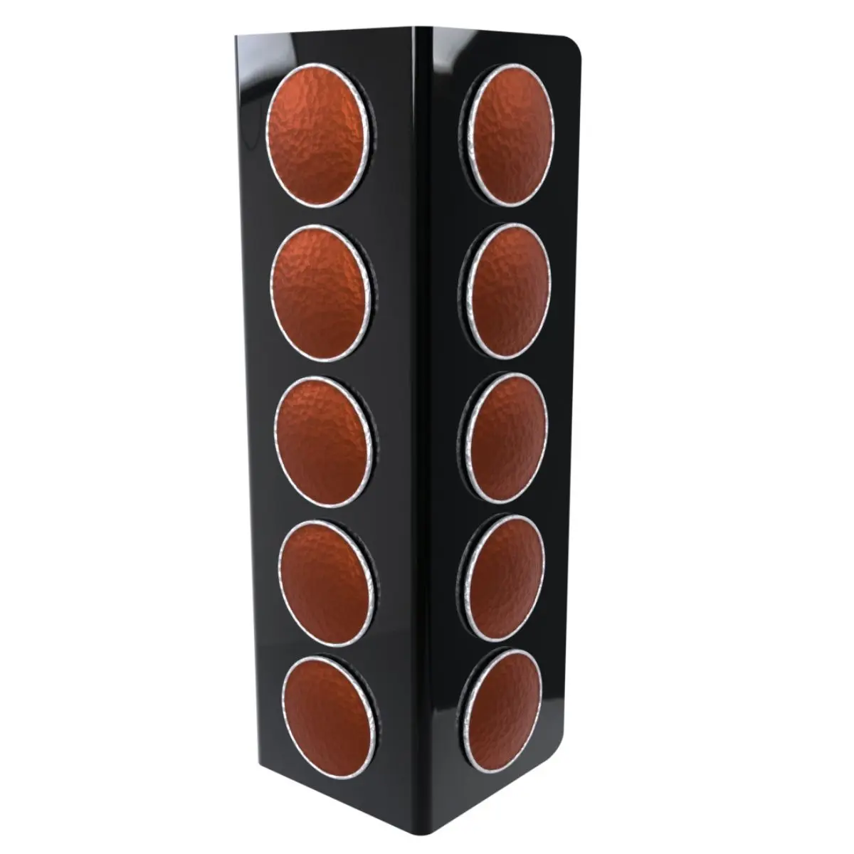 Tower Type Table Organizer Holder Stand Compatible with up to 20 Nespresso Coffee Capsules