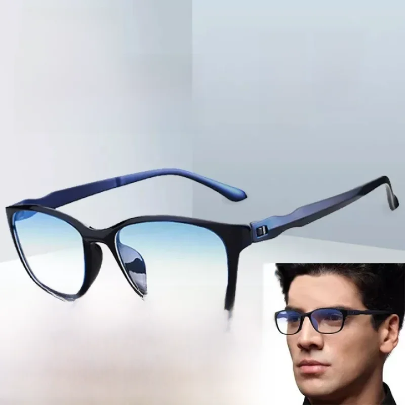 FG Nieuwe Leesbril Mannen Anti Blauw Verziend Brillen Antivermoeidheid Computer Brillen +0.0 +1.0 +1.5 +2.0 +2.5 +3.0 +3.5 +4.0 - afbeelding 2