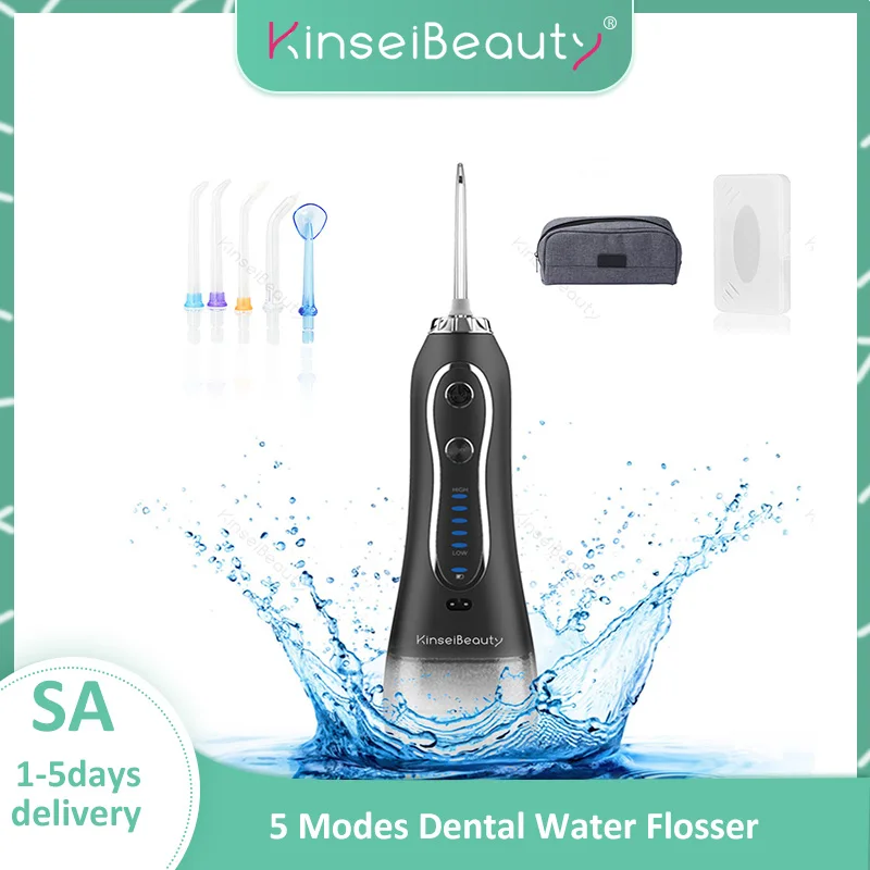 Automatic mode, five-speed mode, water flossing teeth cleaning tools, portable travel can be carried,electric toothbrush