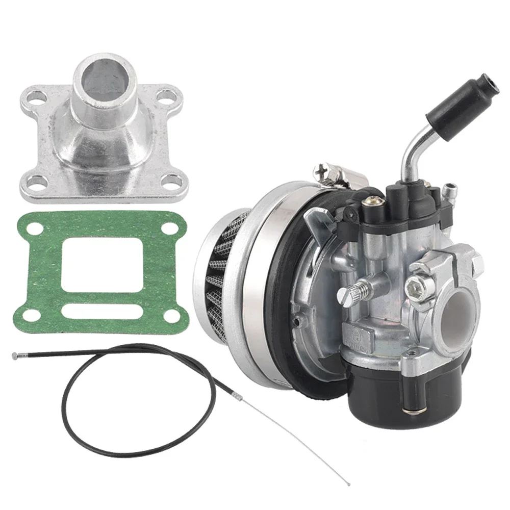 AliExpress HTBCCHB Motorcycle 37 49 50 80 CC 2 Stroke Water Cooled Carb Carburetor With Intake Pipe Air Filter For Mini Moto Dirt Pocket Bike ATV