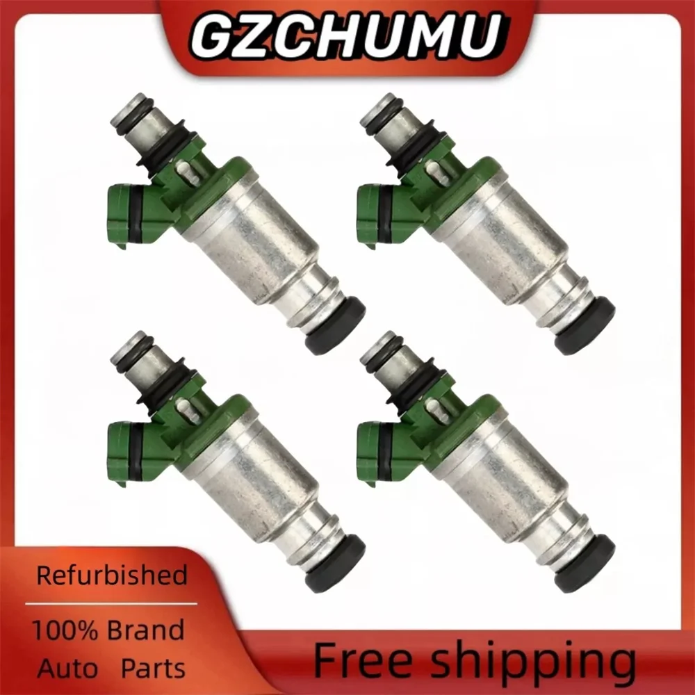 

For Denso Set of 4 Fuel Injectors 23250-74100 For Toyota Camry Celica MR2 2.2