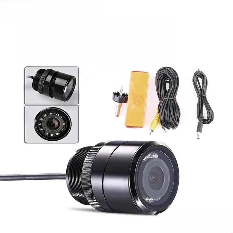Samochód kamera cofania uniwersalny 28MM HD Night Vision CCD kamera z widokiem z przodu wodoodporna z 6M kabel wideo — zdjęcie 2