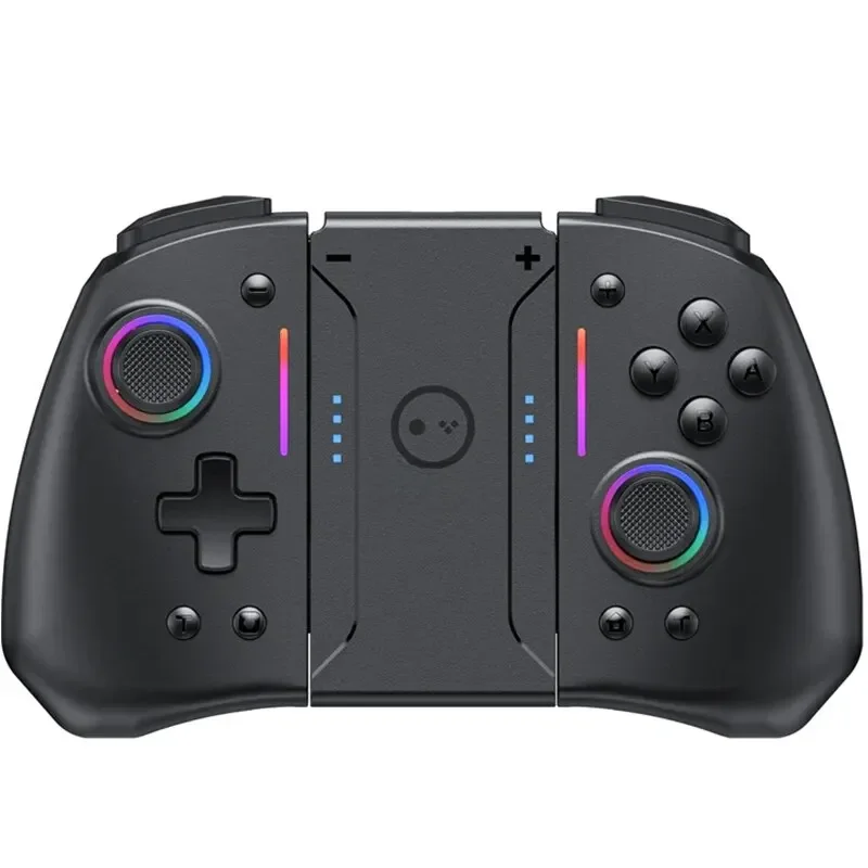 LinYuvo KS42 Meteor Light Joy-pad sem fio com luzes RGB de 8 cores para Switch/Lite/OLED, com
