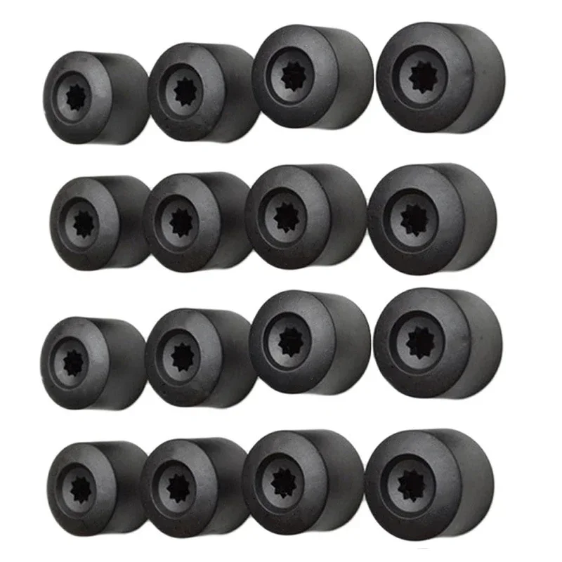 20/25 pièces 21/18mm décoratif pneu roue écrou boulon tête couvercle capuchon roue écrou Auto moyeu vis couvercle Protection anti-poussière protecteur