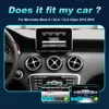 Android 14 Autoradio Carplay Android Auto Touchscreen für Mercedes Benz A-Klasse W176 Auto Intelligente Systeme 4G GPS Navigation 4