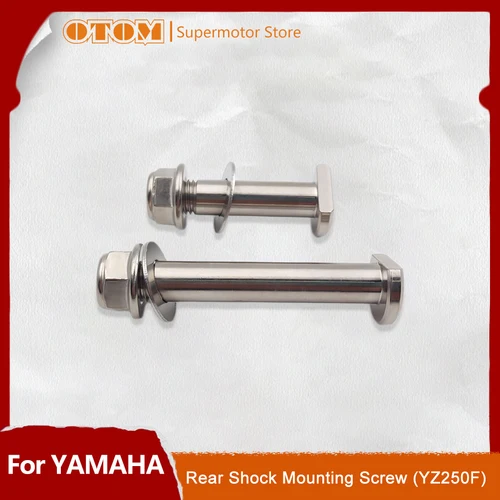 Imagen 1 del producto OTOM-tornillo de montaje para amortiguador trasero de motocicleta, Perno de tuerca para YAMAHA WRF YZF YZFX 125 250 450 2024 Pit Dirt Bikes, accesorios