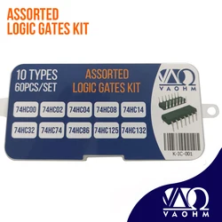 10 TYPE 60 PCS 74HC SERIES ASSORTED LOGIC GATES SET