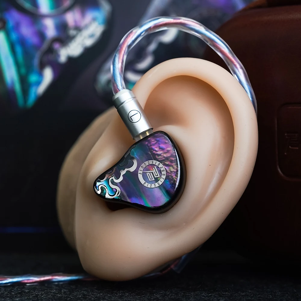JUZEAR X Z Bewertungen SWOOP Defiant 1DD+3BA Hybrid In-Ear-Kopfhörer HiFi-Musik-Headset mit 3,5+4,4mm austauschbaren Steckern und Kabel – Detail 3