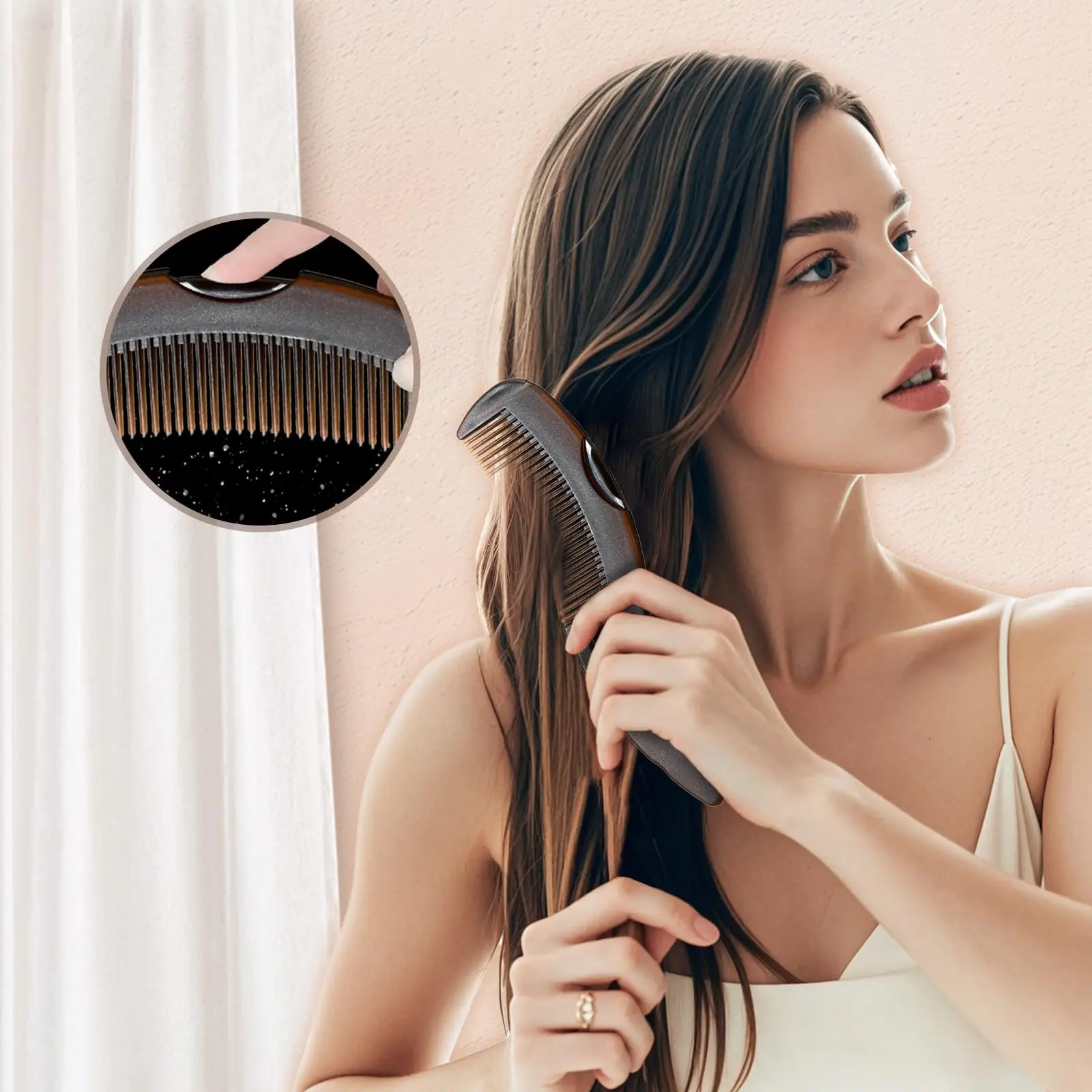 

Dandruff Massage Comb, For Healthier Scalp And Better Hair Quality, Suitable For Men And Women, Multifunctional Energy Comb, Hollow Toothbrush For Scalp Massage/Dandruff/Oil Removal, Hair Tools,Hair Items,Travel Essential,Travel,Barber,Hairstylist,Barber