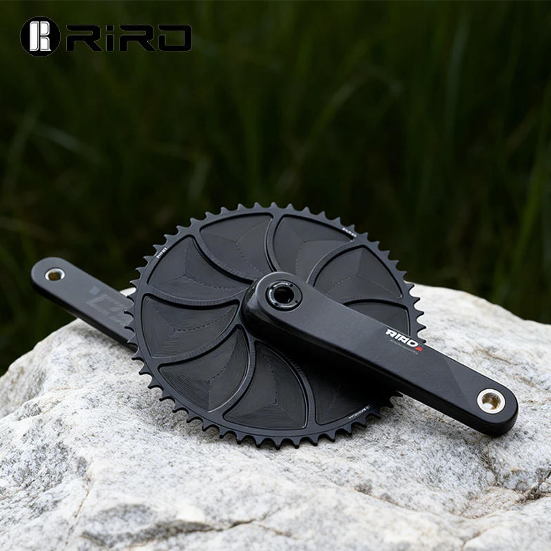

RIRO 40-58T Bicycle Closed Chainwheel DM 3-Bolt Bike Chainring High Quality 7075AL Narrow-Wide Bike Chainring for 9-12 Speed