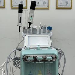 Microdermabrasion Aqua Peeling Hydro Oxyge Facial Diamond Dermabrasion Machine H2o2  with oxygeneo handles machine