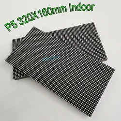 Módulo LED de interior P5, tamaño 320x160mm, SMD 2121, RGB, HUB75, panel de pantalla led