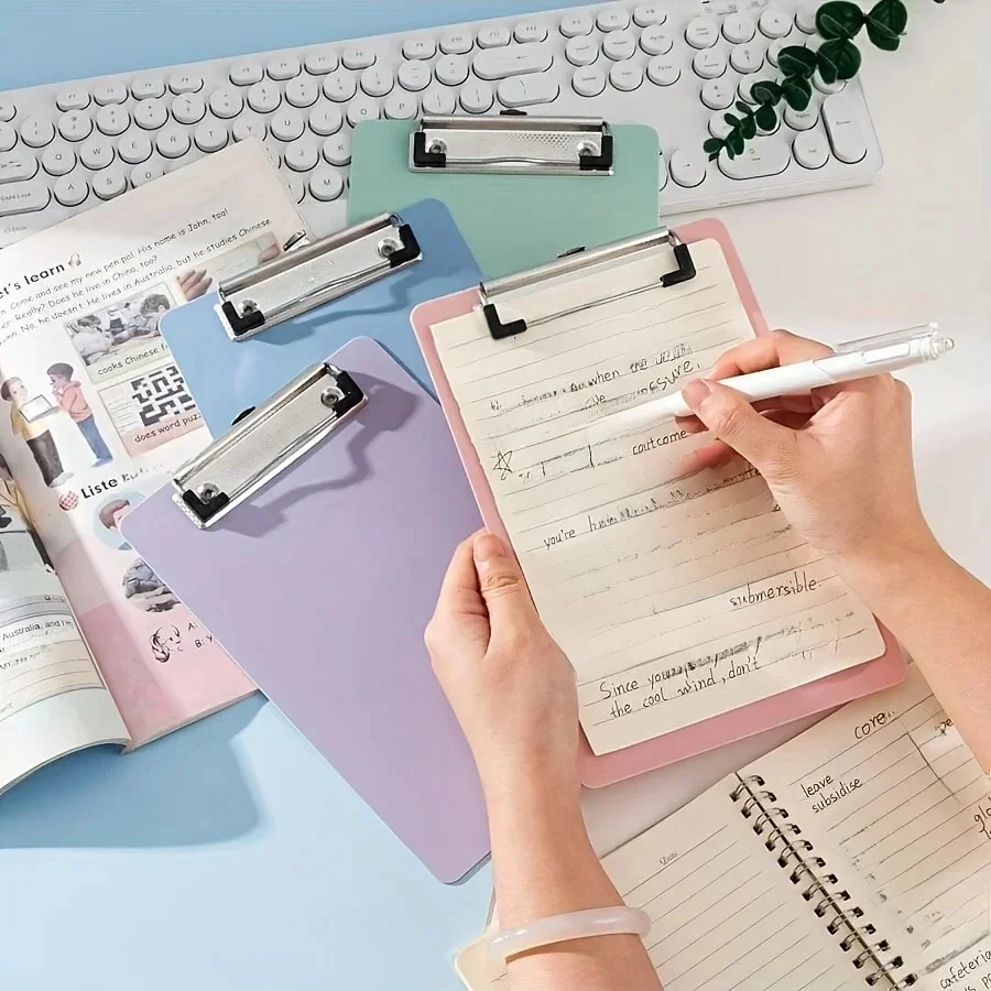 Presse-papiers A5 Simple pour bloc-notes, bloc-notes à feuilles mobiles pour carnet de notes, bloc-notes, pinces, porte-papier, fournitures scolaires et de bureau